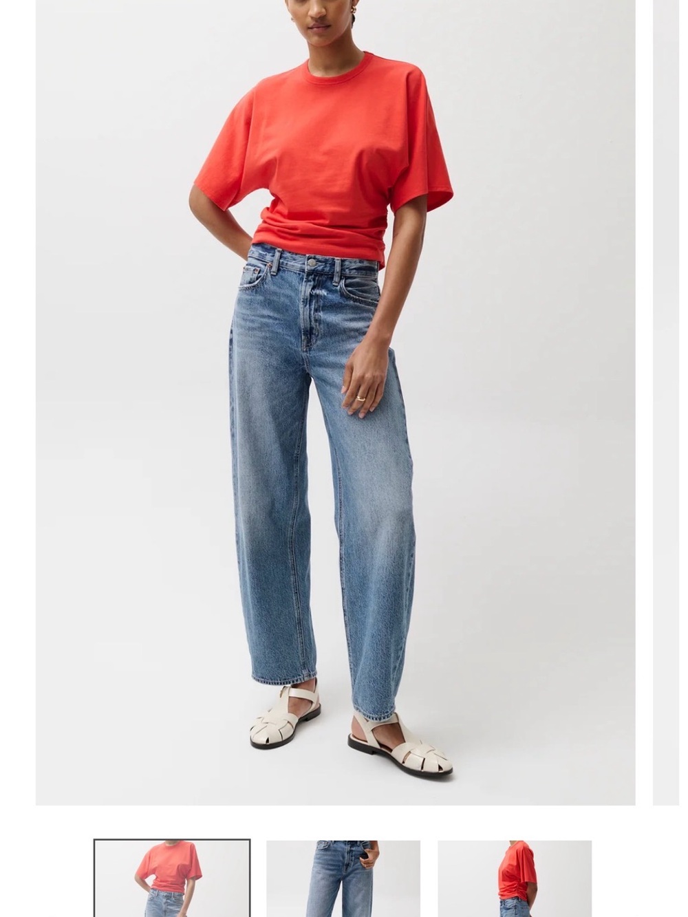 Pistola Wes barrel jeans in Spectacle